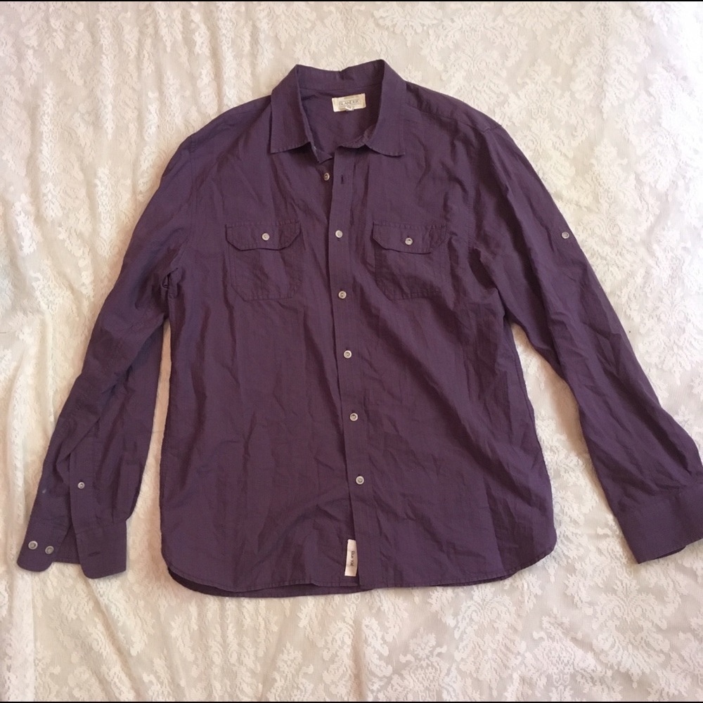Men's Islander cotton button up shirt